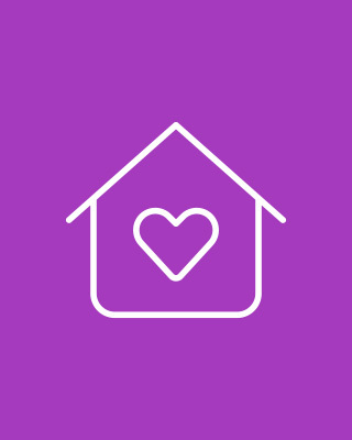 house with heart