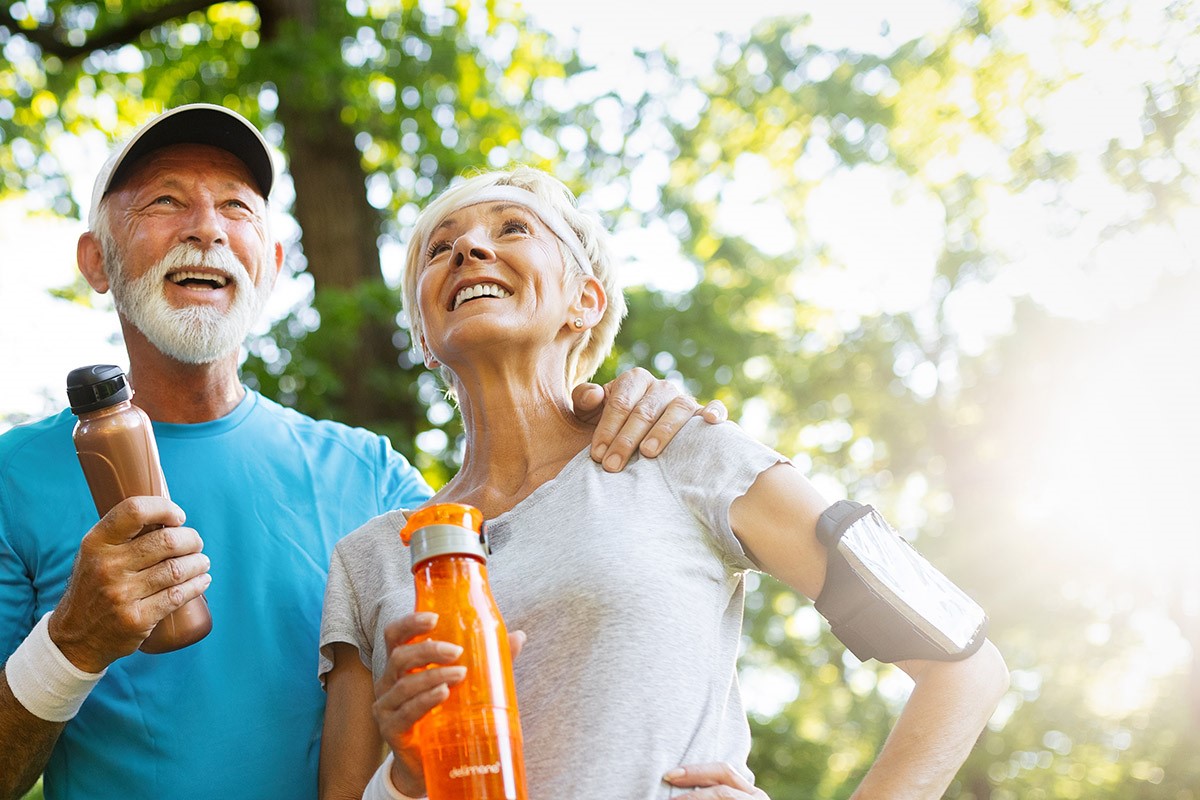 bellbrook couple exercising